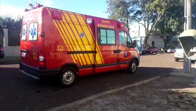 Homem fica ferido em colisão no Bairro Parque São Paulo