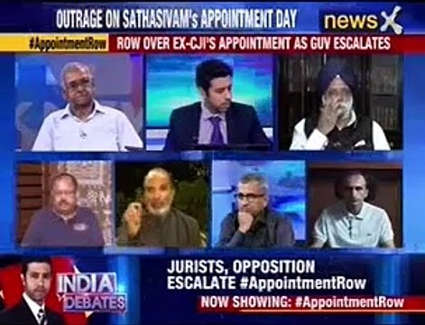 India Debates:_#AppointmentRow – Opposition to ex-CJI as Governors grow
