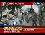 NewsX_ Prime Minister, Rahul and Sonia Gandhi reach Muzaffarnagar to meet riot
