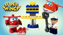 Super Wings Jett and the Control Tower Construction Blocks 출동슈퍼윙스 超级飞侠 乐迪与控制塔 || Keiths Toy Box