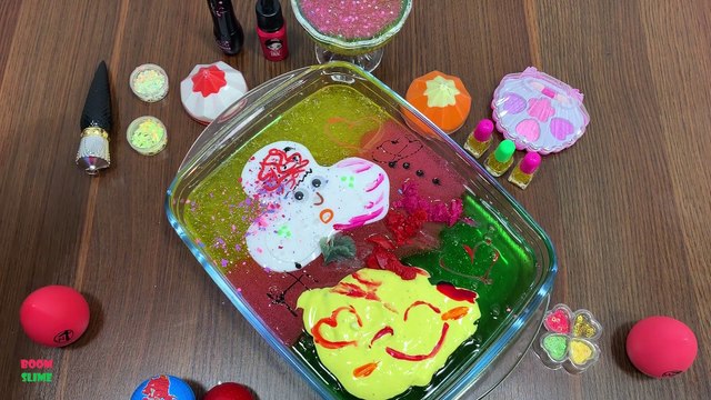 MIXING GLITTER AND MAKEUP INTO HOMEMADE SLIME || SLIME SMOOTHIE || MOST SATISFYING SLIME VIDEOS