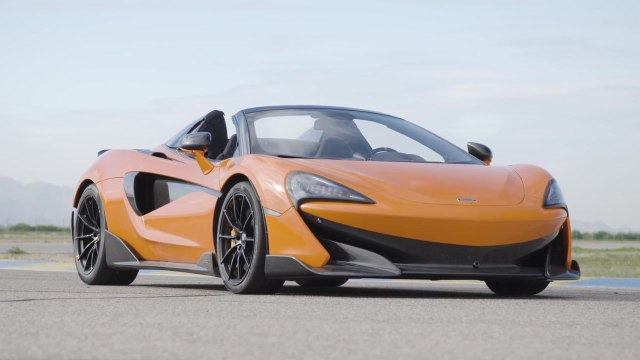 McLaren 600LT Spider Design in Myan Orange