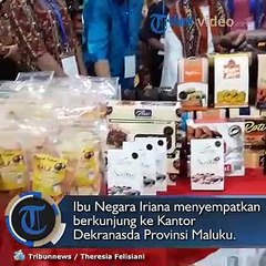 Iriana Tolak Pemberian Kenari hingga Kain dari Pengusaha Dekranasda Maluku