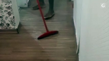 Prédio MRV na Serra não tem telhado finalizado e alaga apartamentos