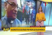 VES: sacerdote es golpeado por pedir que bajen volumen de música