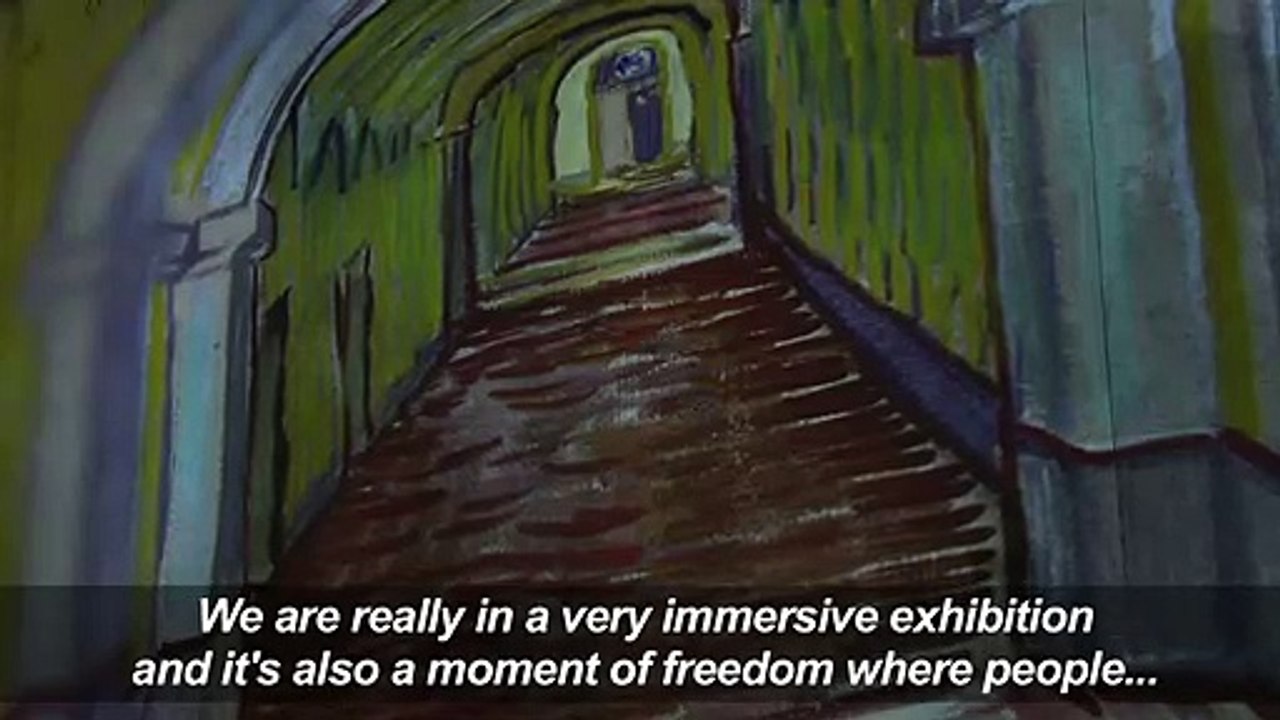 Immersive Van Gogh exhibition debuts in Paris