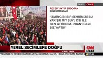 Cumhurbaşkanı Erdoğan’dan Denizli’de İzmir mesajı