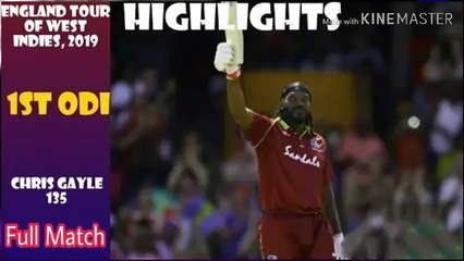 Download Video: England Vs West Indies 1st Odi Full Match Highlights 2019