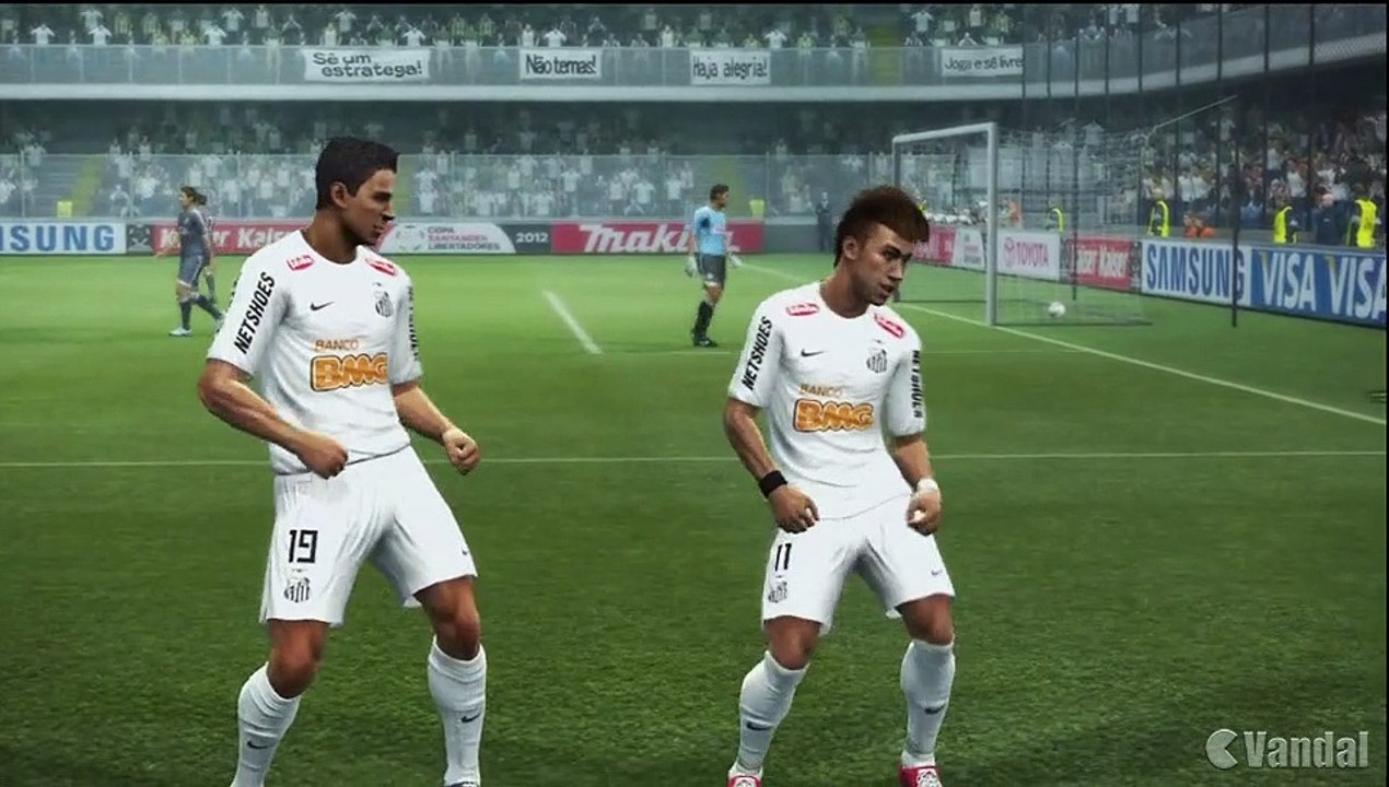 Santos vs Chivas - Demo PES 2013