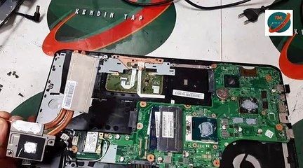 toshiba satellite l855-16r,     toshiba satellite l855-16r fan temizliği