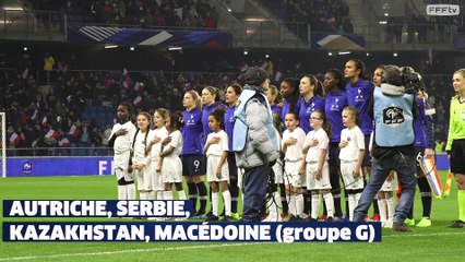 Equipe de France Féminine : Tirage au sort de l'Euro 2021 I FFF 2019