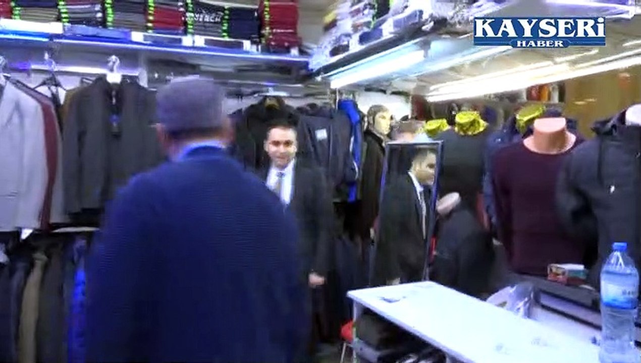 (21 Şubat 2019) BAŞKAN PALANCIOĞLU  HUNAT ÇARŞISINDA