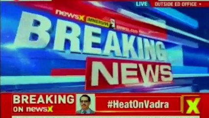 Robert Vadra Questioned at Enforcement Directorate Office | Priyanka Gandhi, Robert vadra, Rahul Gandhi | NEWSX