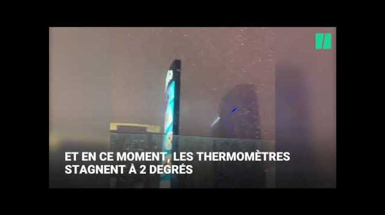 Las Vegas a été recouverte de neige pour la deuxième fois en une semaine