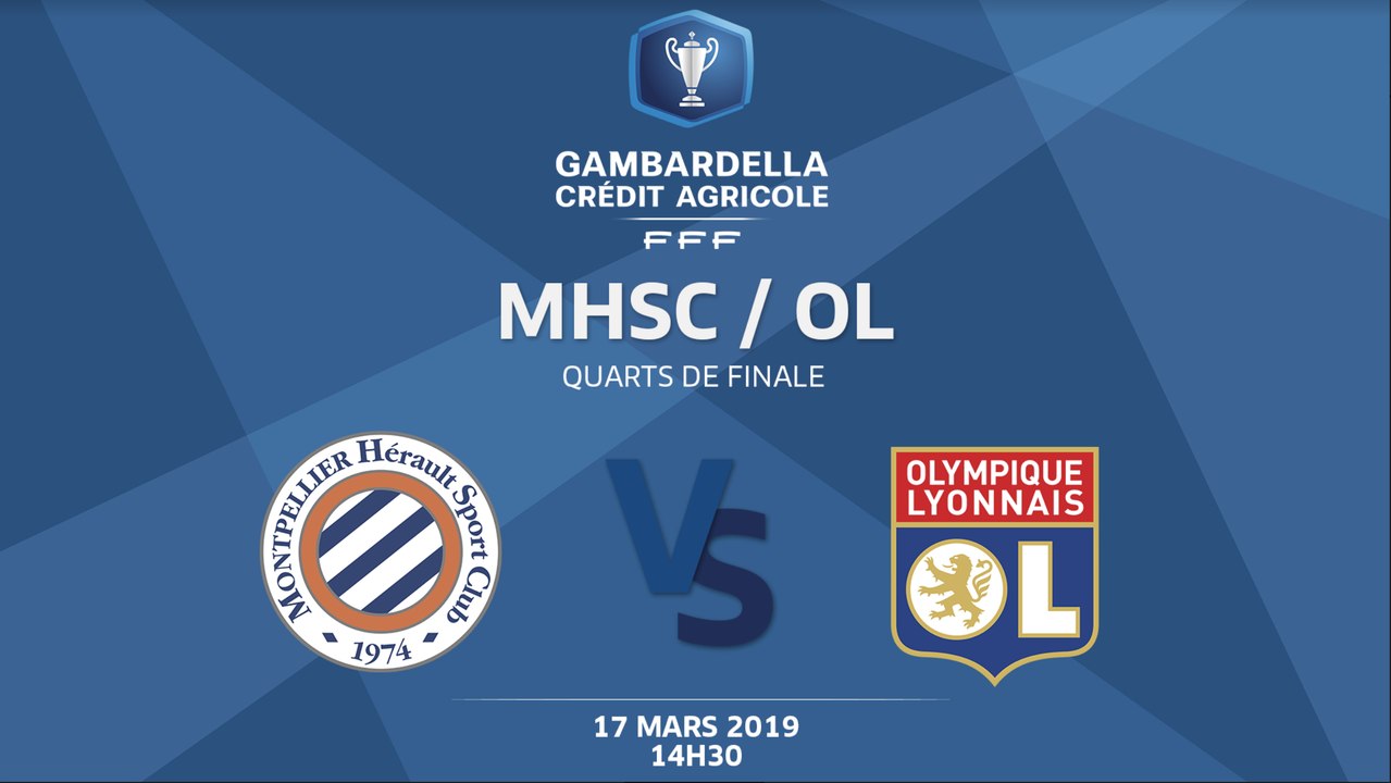 Coupe Gambardella-CA I Quarts de finale - MHSC / OL