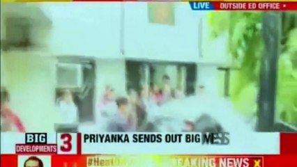 Robert Vadra Questioned at Enforcement Directorate Office | Robert Vadra Money Laundering Case Live Updates| Priyanka Gandhi | NEWSX