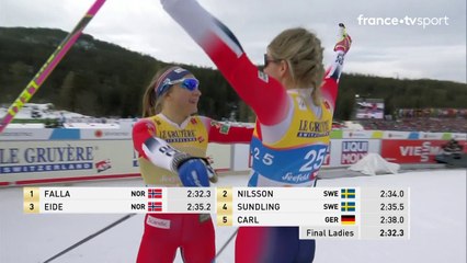 Mondiaux de ski nordique : Maiken Falla remporte le sprint dames