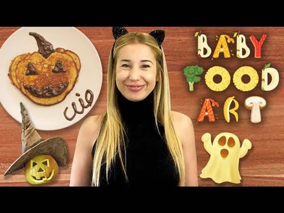 Baby Food Art with Clio | Τηγανίτες Μπανάνας με Χαρουποσοκολάτα