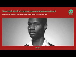 Business As Usual January 2019: Luke Solomon + Special Guest Soul Clap
