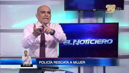 Policía rescata a mujer retenida a la fuerza por exmarido