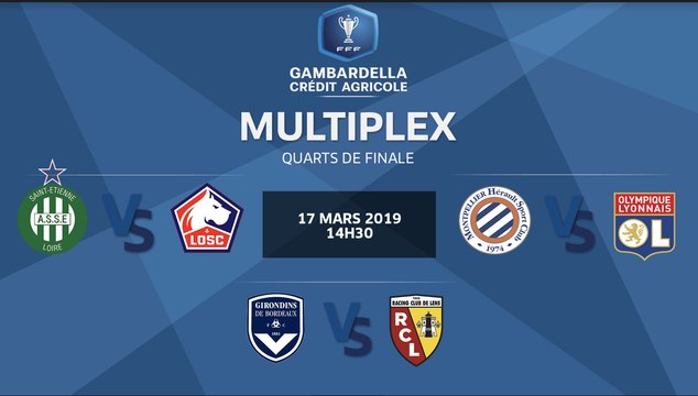 Coupe Gambardella-CA I Le multiplex des quarts de finale