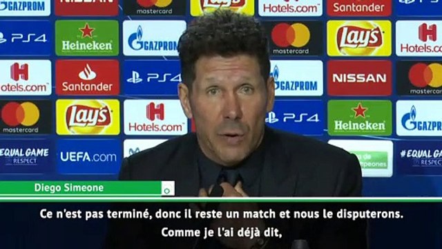 Diego Simeone explique sa célébration étrange sur le premier but