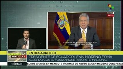 Ecuador anuncia un acuerdo con el FMI por 4.200 mdd