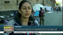 Desplazados por la violencia en México piden la intervención de AMLO