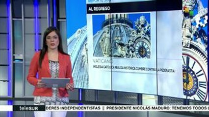 Reporte 360: Vaticano:El papa Francisco encabeza cumbre antipederastia