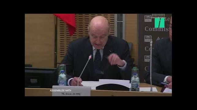 Alain Juppé demande le droit à l’oubli devant les députés après sa condamnation