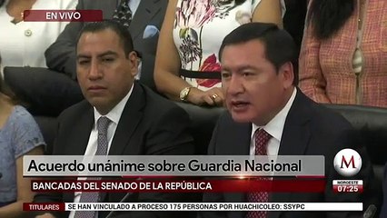 Conferencia acuerdo unanime sobre Guardia Nacional