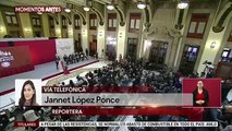 Alerta sismica 'sabotea' conferencia de AMLO