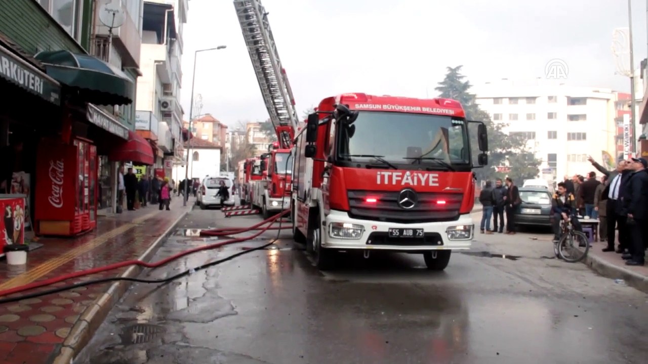 Bafra'da yangın - SAMSUN