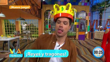 ¡NUEVO JUEGO! Estrenamos Reyes y Tragones, el más veloz para comer será el ganador. ¿A quién le vas?