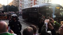 Locura en la llegada del Celtic a Mestalla