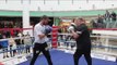 TOO HOT TO TROT! - IAIN TROTTER (3-0) BLASTS OUT THE PADS AHEAD OF FIGHT ON TAYLOR v DAVIES CARD