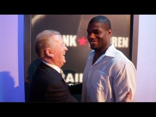 DANIEL DUBOIS v FRANK WARREN!?-  PROMOTER & FIGHTER POSE FACE OFF TOGETHER DAD & LAD STYLE