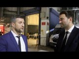 EDDIE HEARN TELLS CARL FROCH HE WAS 'HURT' BY WEMBLEY COMMENTS ... THE LOVE AFFAIR CONTINUES THOUGH