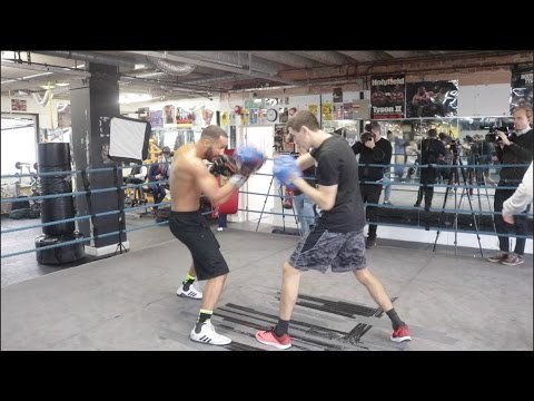 SPEED KILLS!! JAMES DeGALE SHOWS TREMENDOUS SPEED & POWER UNDER WATCHFUL EYE OF JIM McDONNELL