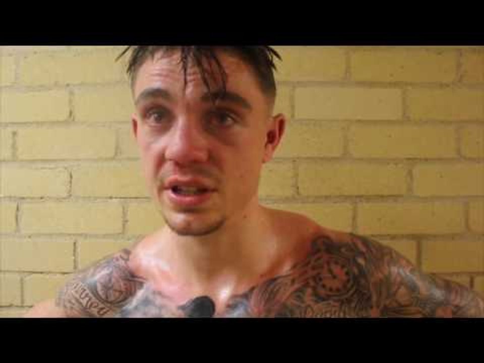 BILLY ALLINGTON IMPROVES HIS RECORD TO 2-0 WITH POINTS WIN OVER JOSH THORNE (POST FIGHT INTERVIEW)