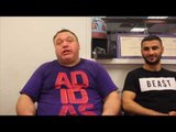 INTRODUCING SIAR OZGUL (12-0) BARRY SMITH ON SPARRING AT THE MATCHROOM GYM OHARA DAVIES TWEETS