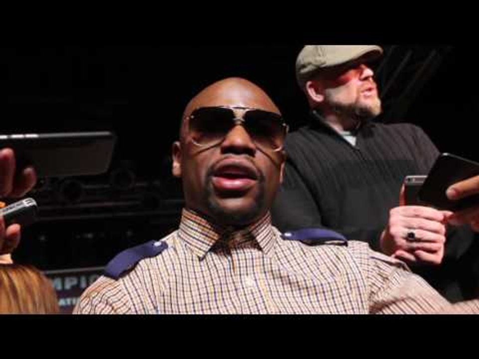 FLOYD MAYWEATHER COMMENTS ON POTENTIAL FIGHT WITH SOULJA BOY v CHRIS BROWN / & PLANS FOR THE UK