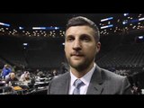 CARL FROCH REACTS TO JAMES DeGALE'S MAJORITY DRAW WITH BADOU JACK IN BROOKLYN / JACK v DeGALE