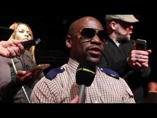 FLOYD MAYWEATHER - 'I NEVER KNEW WHO DeGALE WAS, I WAS TOLD NOT TO BET AGAINST HIM AGAINST DIRRELL'