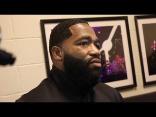 ADRIEN BRONER - 'DANNY GARCIA WILL BEAT KEITH THURMAN' / & TALKS CANELO v CHAVEZ JR CLASH