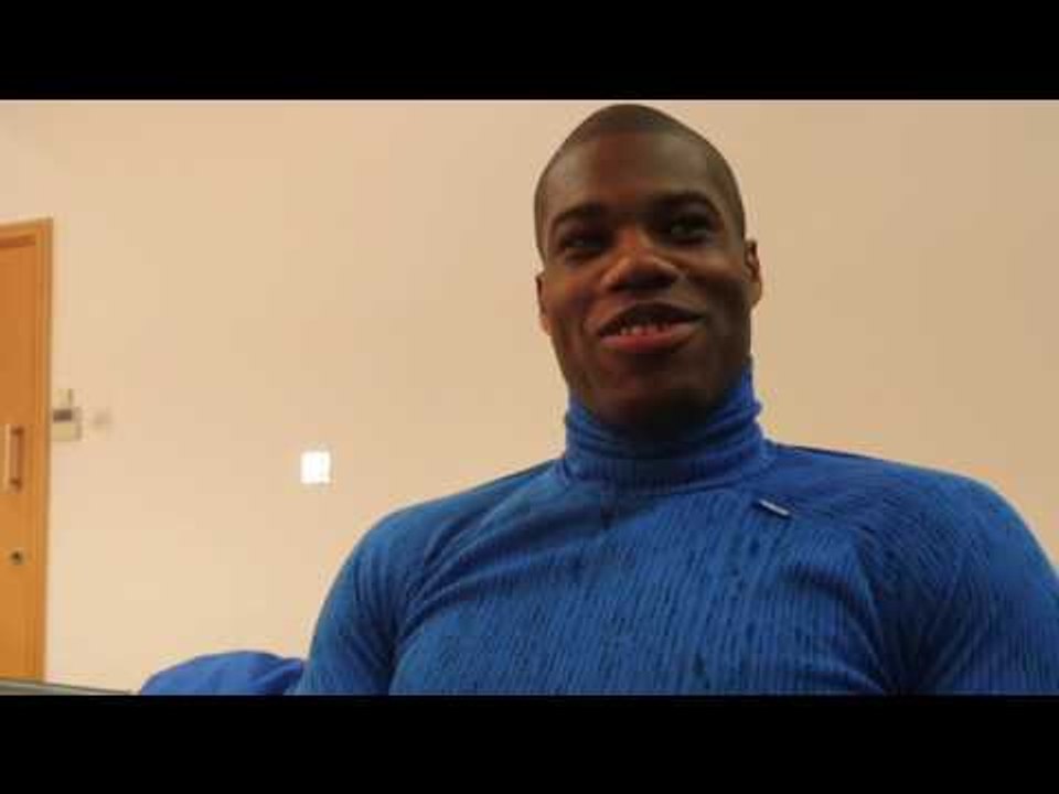 HEAVYWEIGHT DANIEL DUBOIS ON SIGINING w/ FRANK WARREN & PLAYS DOWN ANTHONY JOSHUA SPARRING RUMOUR