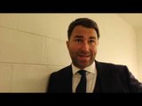 EDDIE HEARN REACTS TO JAMES DeGALE DRAW WITH BADOU JACK & CLARIFIES CALLUM SMITH SITUATION