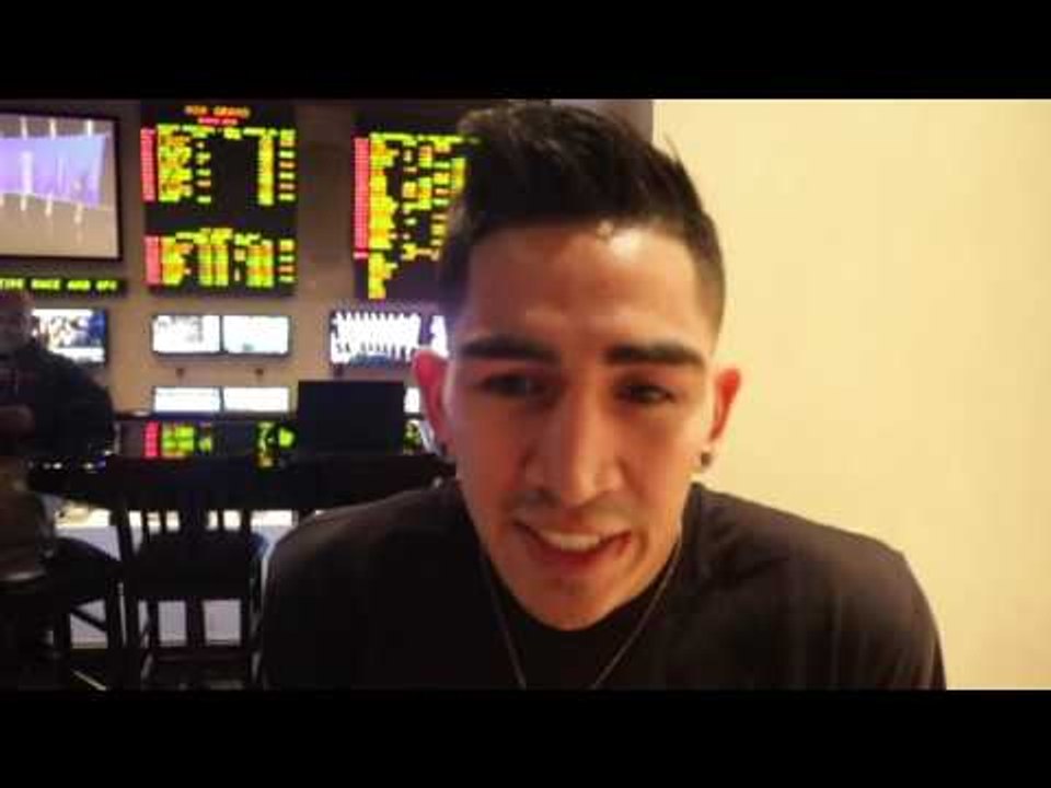 LEO SANTA CRUZ (FROM VEGAS) I SEE MYSELF IN FRAMPTON WERE FRIENDS BUT ITS TIME TO DESTROY EACH OTHER