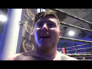 BRITAIN'S YOUNGEST HEAVYWEIGHT JAY McFARLENE KNOCKS OUT TOMAS VAICICKAS IN FIRST ROUND, NOW 2-0
