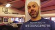 FIRE IN THE ADAM BOOTH! - TALKS TRAINING BILLY JOE SAUNDERS, ANDY LEE RETURN, THE EUBANKS & MORE